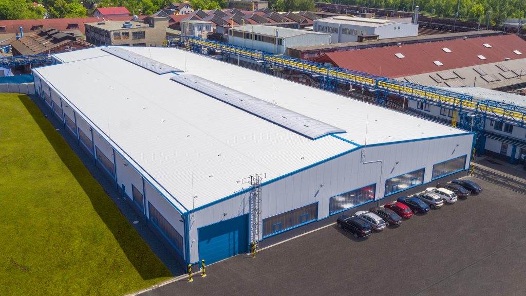 Logistic warehouse of TND operation in ŽDB DRÁTOVNA a.s., Bohumín