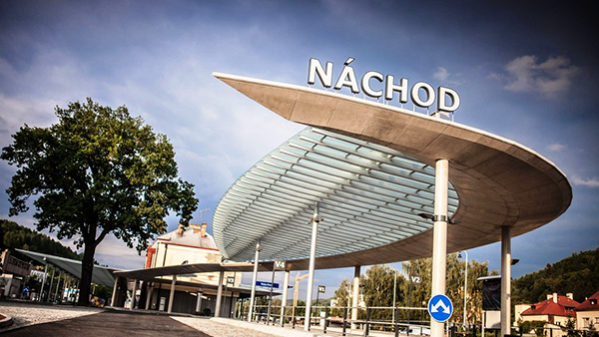 Realizace autobusového nádraží v Náchodě